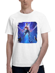 2023 Prince Of Persia The Lost Cr 180G 100% Cotton Printed Round Neck Short-Sleeve T-Shirt, Gifts for Men Dad Husband Grandpa, S-XXXL, White