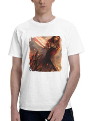 Bae Doona In Rebel Moon Part Two The Scargiver 2024 180G 100% Cotton Printed Round Neck Short-Sleeve T-Shirt, Gifts for Men Dad Husband Grandpa, S-XXXL, White