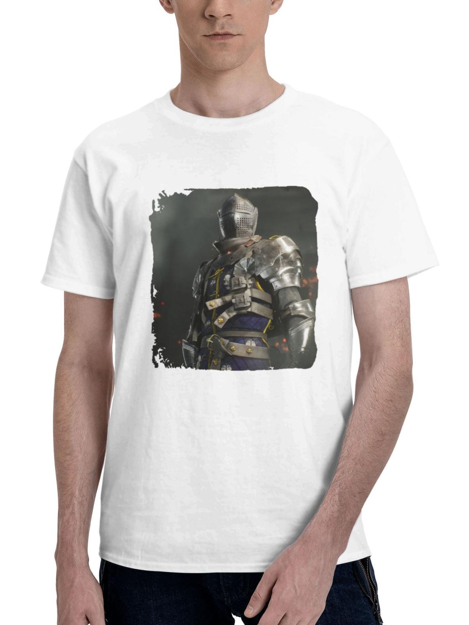 2023 Warhaven 71 180G 100% Cotton Printed Round Neck Short-Sleeve T-Shirt, Gifts for Men Dad Husband Grandpa, S-XXXL, White