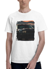 2024 Dodge Challenger Srt 180G 100% Cotton Printed Round Neck Short-Sleeve T-Shirt, Gifts for Men Dad Husband Grandpa, S-XXXL, White