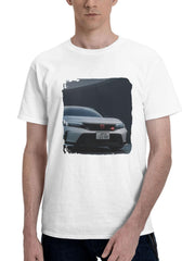 2024 Honda Civic Type R 180G 100% Cotton Printed Round Neck Short-Sleeve T-Shirt, Gifts for Men Dad Husband Grandpa, S-XXXL, White