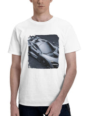 2024 Mclaren Senna 180G 100% Cotton Printed Round Neck Short-Sleeve T-Shirt, Gifts for Men Dad Husband Grandpa, S-XXXL, White