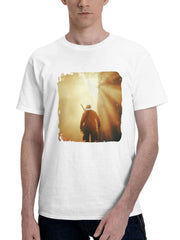 2024 Red Dead Redemption 2 180G 100% Cotton Printed Round Neck Short-Sleeve T-Shirt, Gifts for Men Dad Husband Grandpa, S-XXXL, White