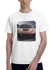 2024 Rimac Nevera 15th Anniversary 180G 100% Cotton Printed Round Neck Short-Sleeve T-Shirt, Gifts for Men Dad Husband Grandpa, S-XXXL, White