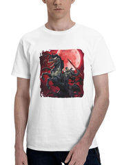 2024 Venom The Last Dance 180G 100% Cotton Printed Round Neck Short-Sleeve T-Shirt, Gifts for Men Dad Husband Grandpa, S-XXXL, White