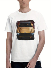 2025 Aston Martin Valiant 180G 100% Cotton Printed Round Neck Short-Sleeve T-Shirt, Gifts for Men Dad Husband Grandpa, S-XXXL, White