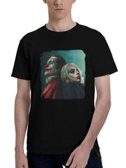 Joker-Folie A Deux Deadline Magazine 2024 180G 100% Cotton Printed Round Neck Short-Sleeve T-Shirt, Christmas Gifts for Men Dad Husband Grandpa, S-XXXL, Black