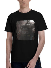 Absolute-Batman 7c 180G 100% Cotton Printed Round Neck Short-Sleeve T-Shirt, Christmas Gifts for Men Dad Husband Grandpa, S-XXXL, Black