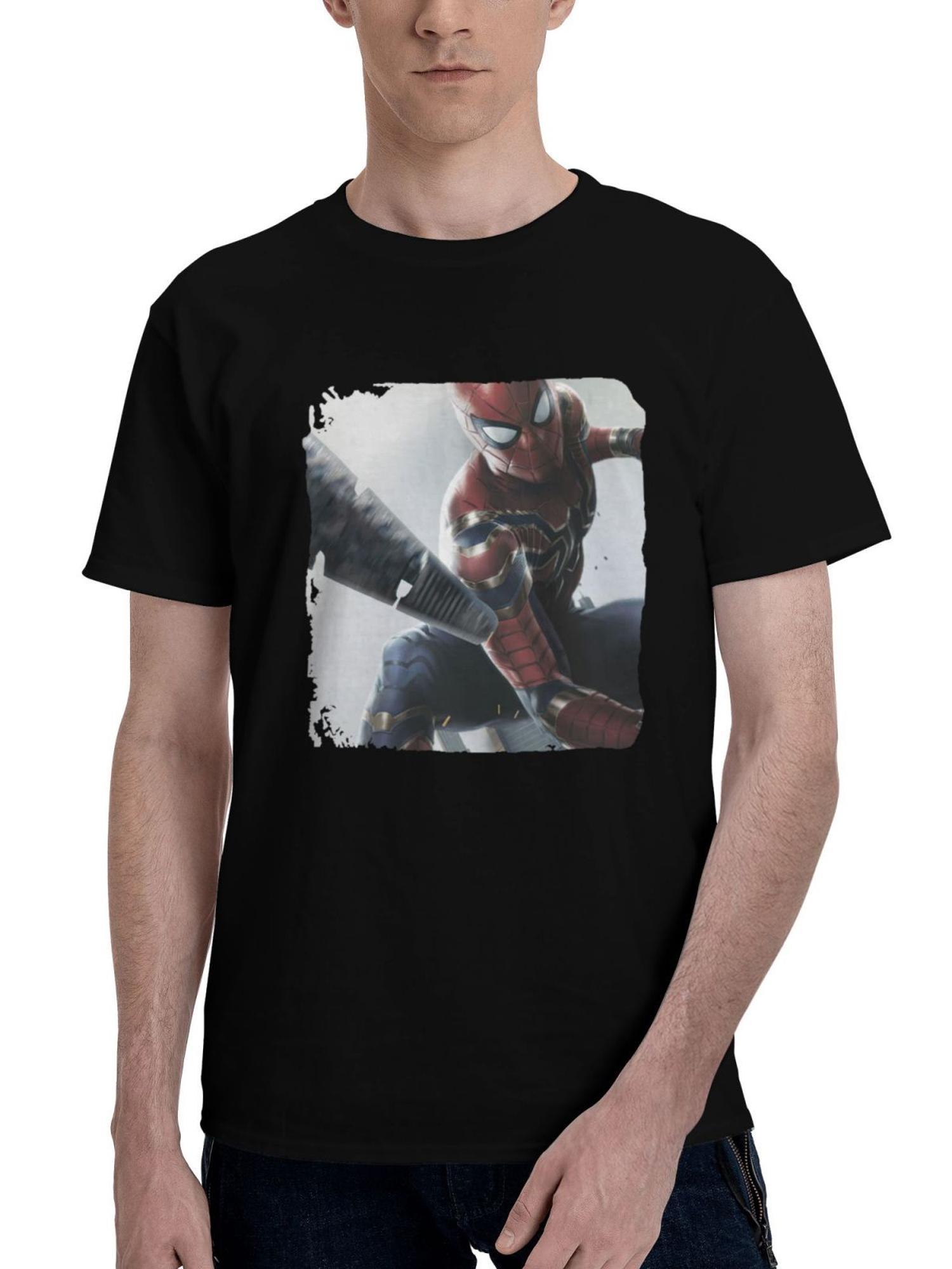 Be-Careful What You Wish For Parker 180G 100% Cotton Printed Round Neck Short-Sleeve T-Shirt, Christmas Gifts for Men Dad Husband Grandpa, S-XXXL, Black