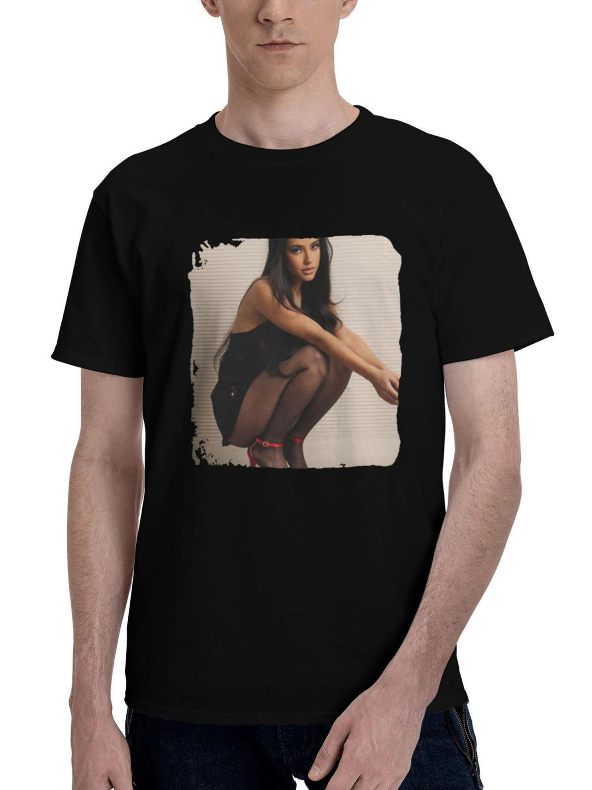 Becky-G Hatc Magazine Issue 14 January 2024 180G 100% Cotton Printed Round Neck Short-Sleeve T-Shirt, Christmas Gifts for Men Dad Husband Grandpa, S-XXXL, Black