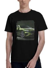 Bentley-Continental Gt Speed Xo 180G 100% Cotton Printed Round Neck Short-Sleeve T-Shirt, Christmas Gifts for Men Dad Husband Grandpa, S-XXXL, Black