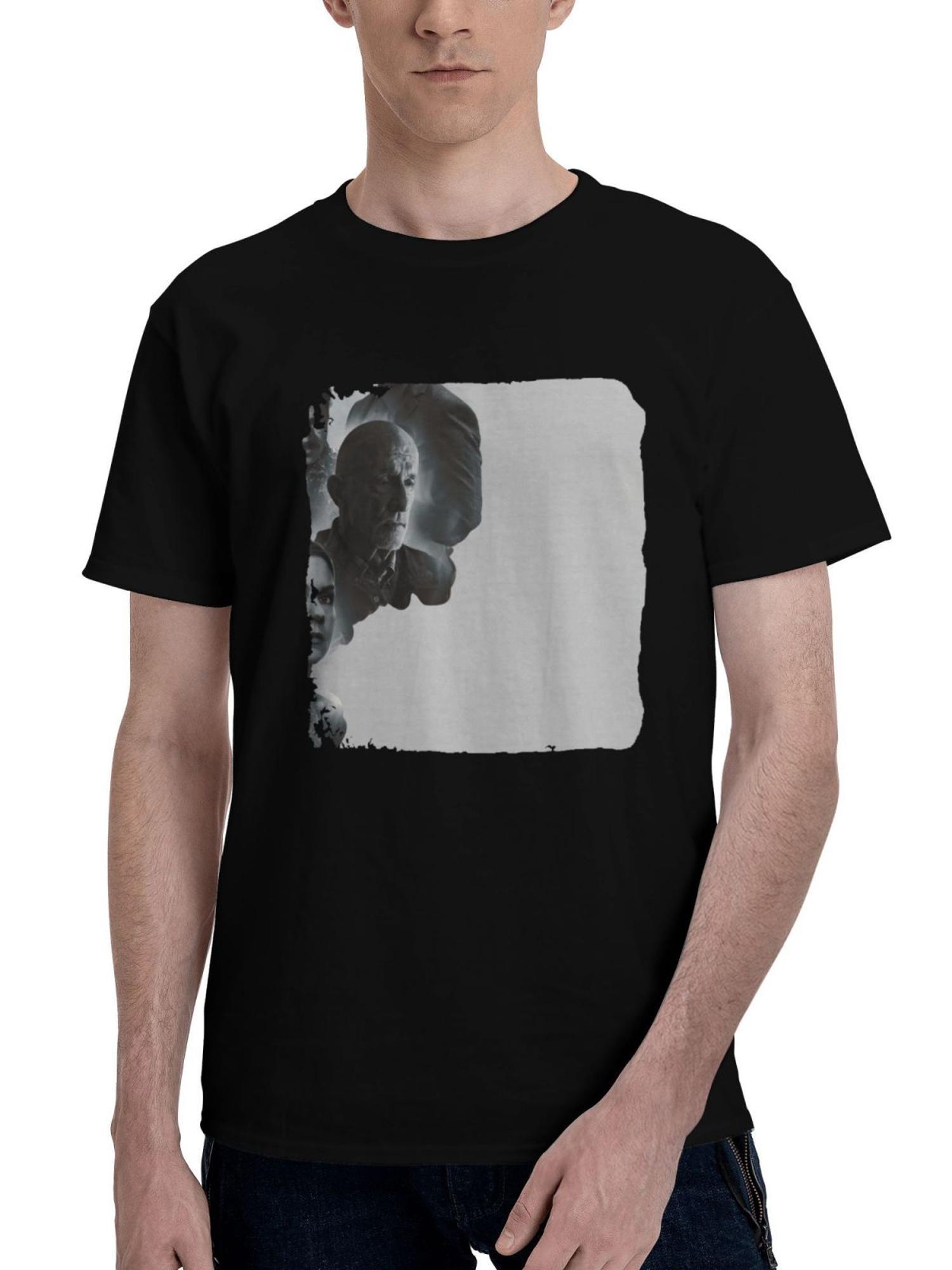 Better-Call Saul 180G 100% Cotton Printed Round Neck Short-Sleeve T-Shirt, Christmas Gifts for Men Dad Husband Grandpa, S-XXXL, Black