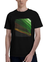 Acer- 180G 100% Cotton Printed Round Neck Short-Sleeve T-Shirt, Christmas Gifts for Men Dad Husband Grandpa, S-XXXL, Black