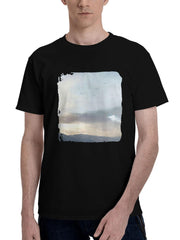 Aether-Kaeya Genshin Impact 180G 100% Cotton Printed Round Neck Short-Sleeve T-Shirt, Christmas Gifts for Men Dad Husband Grandpa, S-XXXL, Black