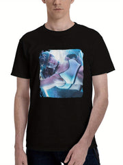 Akali-The Rogue Assassin Path 180G 100% Cotton Printed Round Neck Short-Sleeve T-Shirt, Christmas Gifts for Men Dad Husband Grandpa, S-XXXL, Black