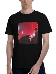 Akira-Cyberpunk 180G 100% Cotton Printed Round Neck Short-Sleeve T-Shirt, Christmas Gifts for Men Dad Husband Grandpa, S-XXXL, Black