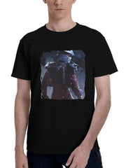 2023-Call Of Duty Modern Warfare Ii Ps5 180G 100% Cotton Printed Round Neck Short-Sleeve T-Shirt, Christmas Gifts for Men Dad Husband Grandpa, S-XXXL, Black