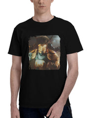 2023-Destiny 2 The Final Shape Ps5 180G 100% Cotton Printed Round Neck Short-Sleeve T-Shirt, Christmas Gifts for Men Dad Husband Grandpa, S-XXXL, Black