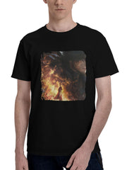 2023-Final Fantasy Xvi Za 180G 100% Cotton Printed Round Neck Short-Sleeve T-Shirt, Christmas Gifts for Men Dad Husband Grandpa, S-XXXL, Black