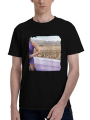 2023 Kendall Jenner Messika Jewelry 180G 100% Cotton Printed Round Neck Short-Sleeve T-Shirt, Christmas Gifts for Men Dad Husband Grandpa, S-XXXL, Black