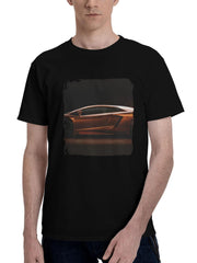 2023 Lamborghini Aventador Lp 700 180G 100% Cotton Printed Round Neck Short-Sleeve T-Shirt, Christmas Gifts for Men Dad Husband Grandpa, S-XXXL, Black