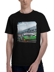 2023 Lamborghinihuracan Gt3 Evo2 180G 100% Cotton Printed Round Neck Short-Sleeve T-Shirt, Christmas Gifts for Men Dad Husband Grandpa, S-XXXL, Black