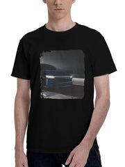 2023 Lucid Air Sapphire 180G 100% Cotton Printed Round Neck Short-Sleeve T-Shirt, Christmas Gifts for Men Dad Husband Grandpa, S-XXXL, Black